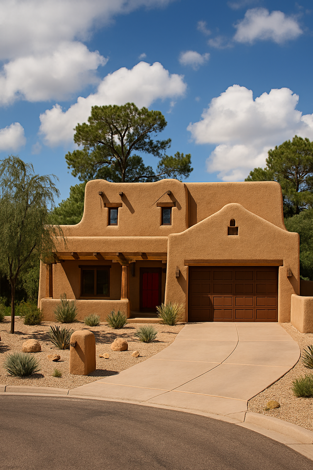 Desert Adobe Home