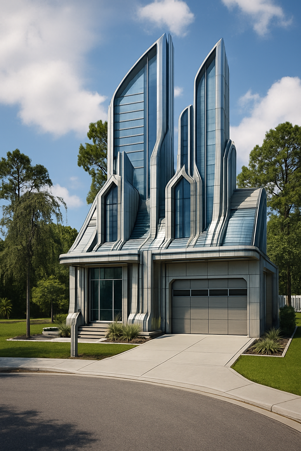 Futuristic Skyscraper